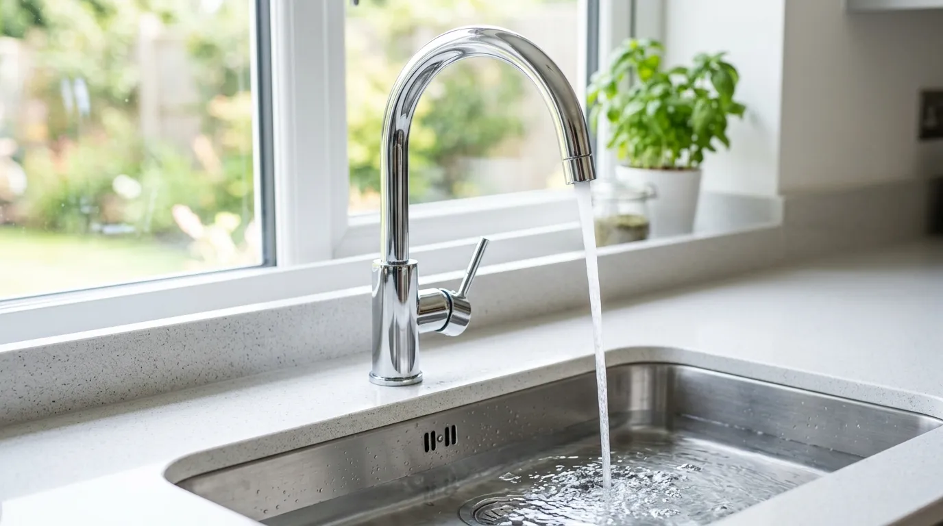 Local Plumbing Master Pros same day plumber fixing a faucet in Powell, TN